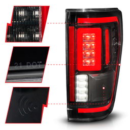 Tail Light Assembly for Ford F-150 (2021-2023), ANZO USA 311473