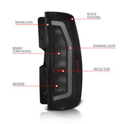 ANZO USA Tail Light Assembly 311488, view 4