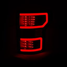 LED Tail Lights for Ford F-150 (2018-2020), view 3, ANZO USA 321338