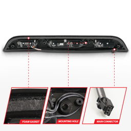 Third Brake Light Assembly for Ford F-150 & Super Duty, view 5, ANZO USA 531112