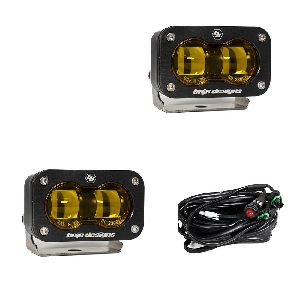 Baja Designs Baja Designs S2 SAE LED Auxiliary Light Pod Pair 237811