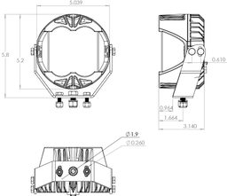 Baja Designs LP4 Pro LED Auxiliary Light Pod Pair 297813