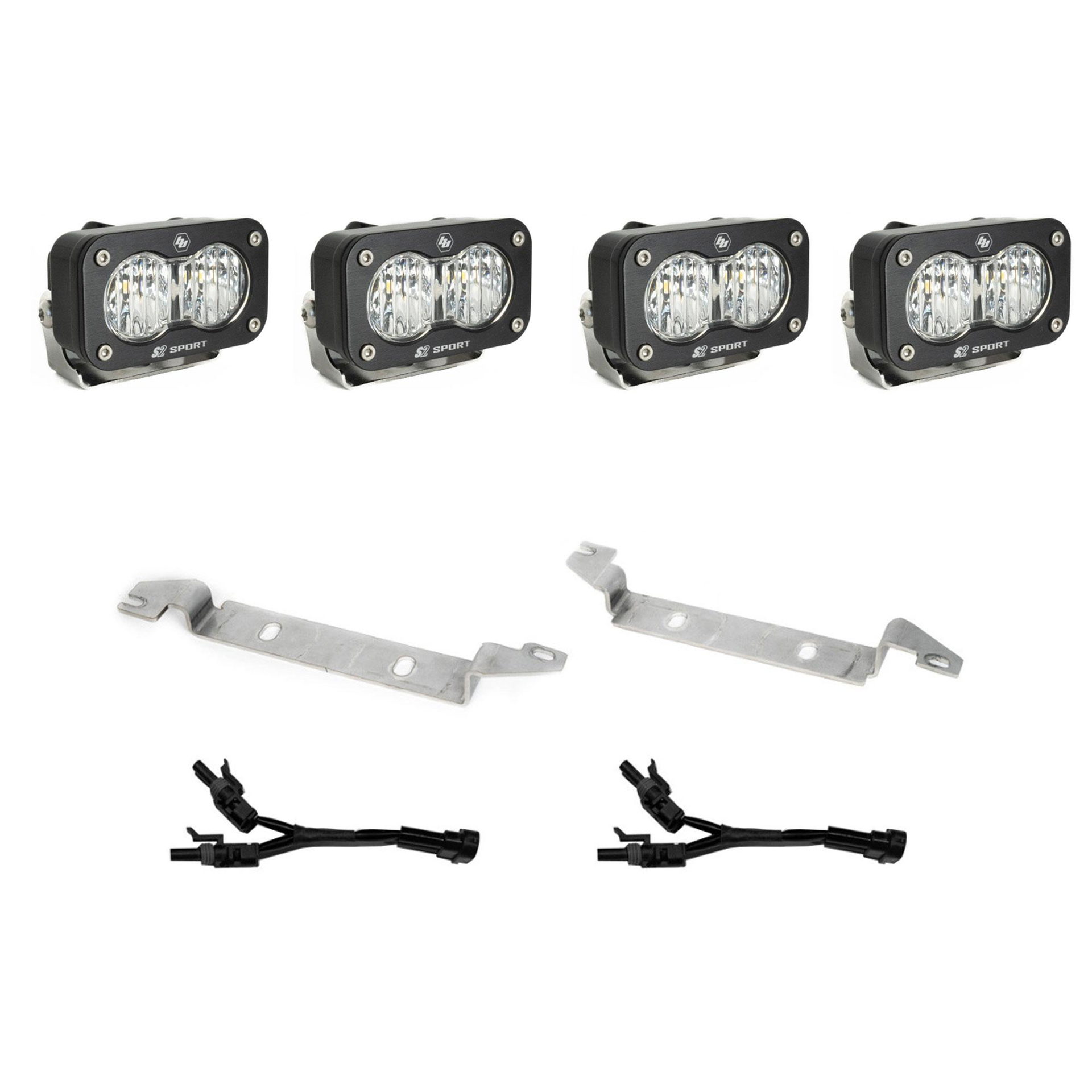 Baja Designs S2 Sport OEM Fog Replacement Kit for 4Runner