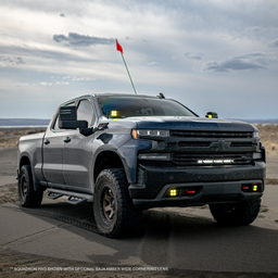 Squadron Sport A-Pillar Kit for Silverado 1500, view 2, Baja Designs 447524