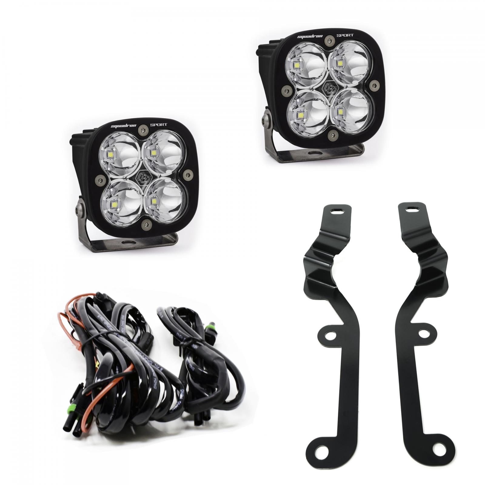 Baja Designs Squadron Sport A-Pillar Kit for Silverado 1500