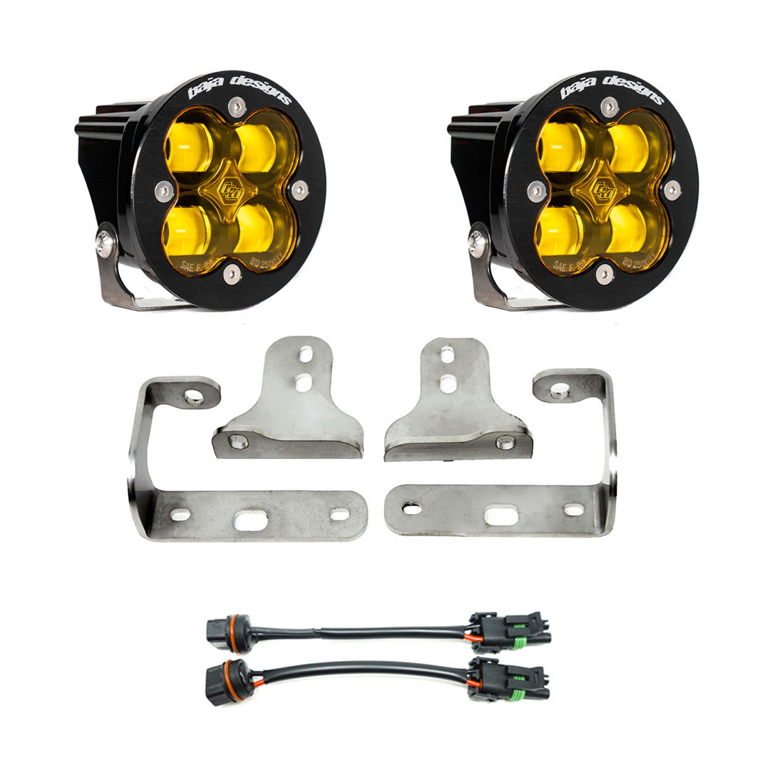Baja Designs Squadron-R SAE Fog Kit for Jeep OE Sport Bumper