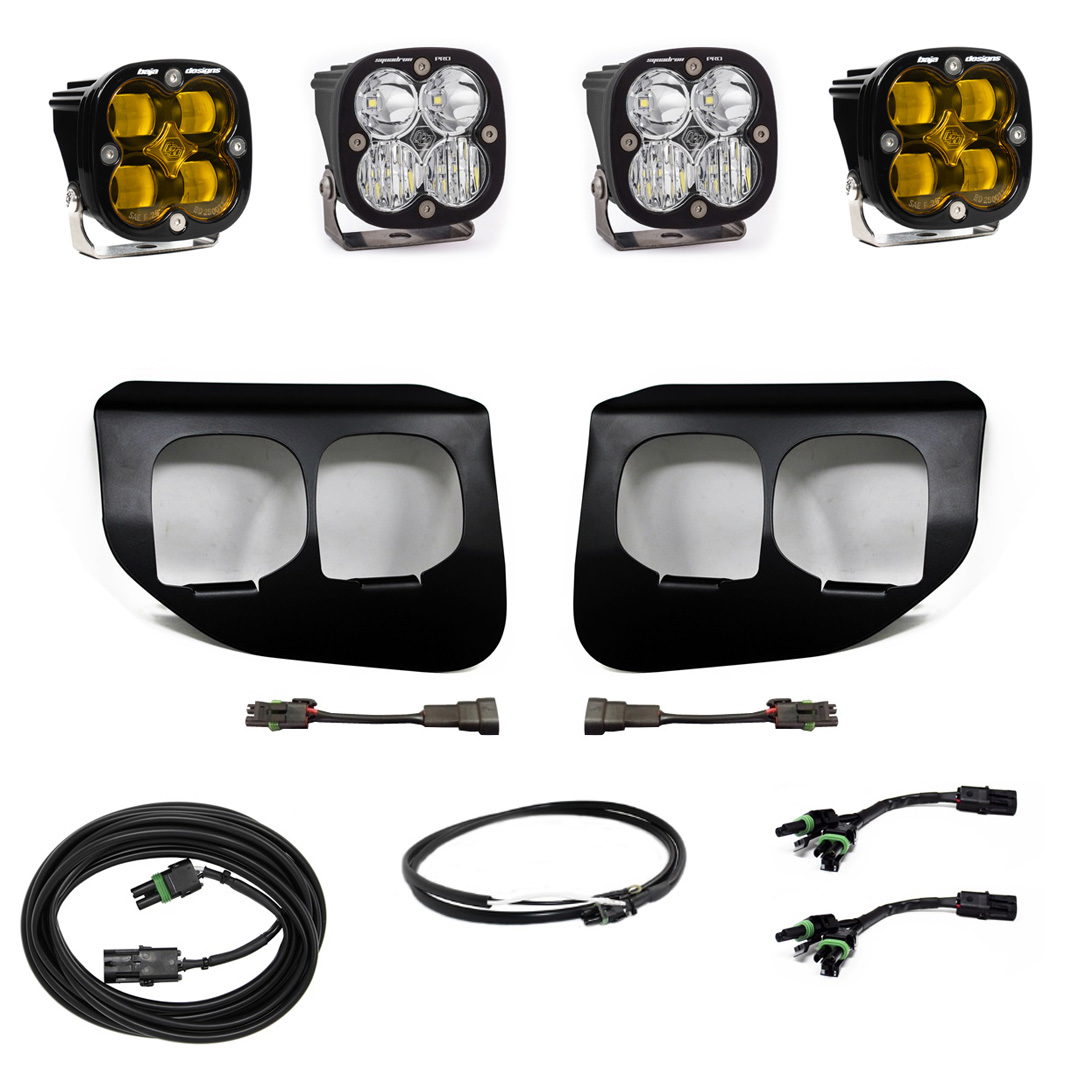 Baja Designs Squadron SAE/Pro Fog Kit, Upfitter Wiring
