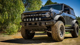 XL Linkable Bumper Kit for Bronco Raptor, Steel Bumper, view 2, Baja Designs 447750UP