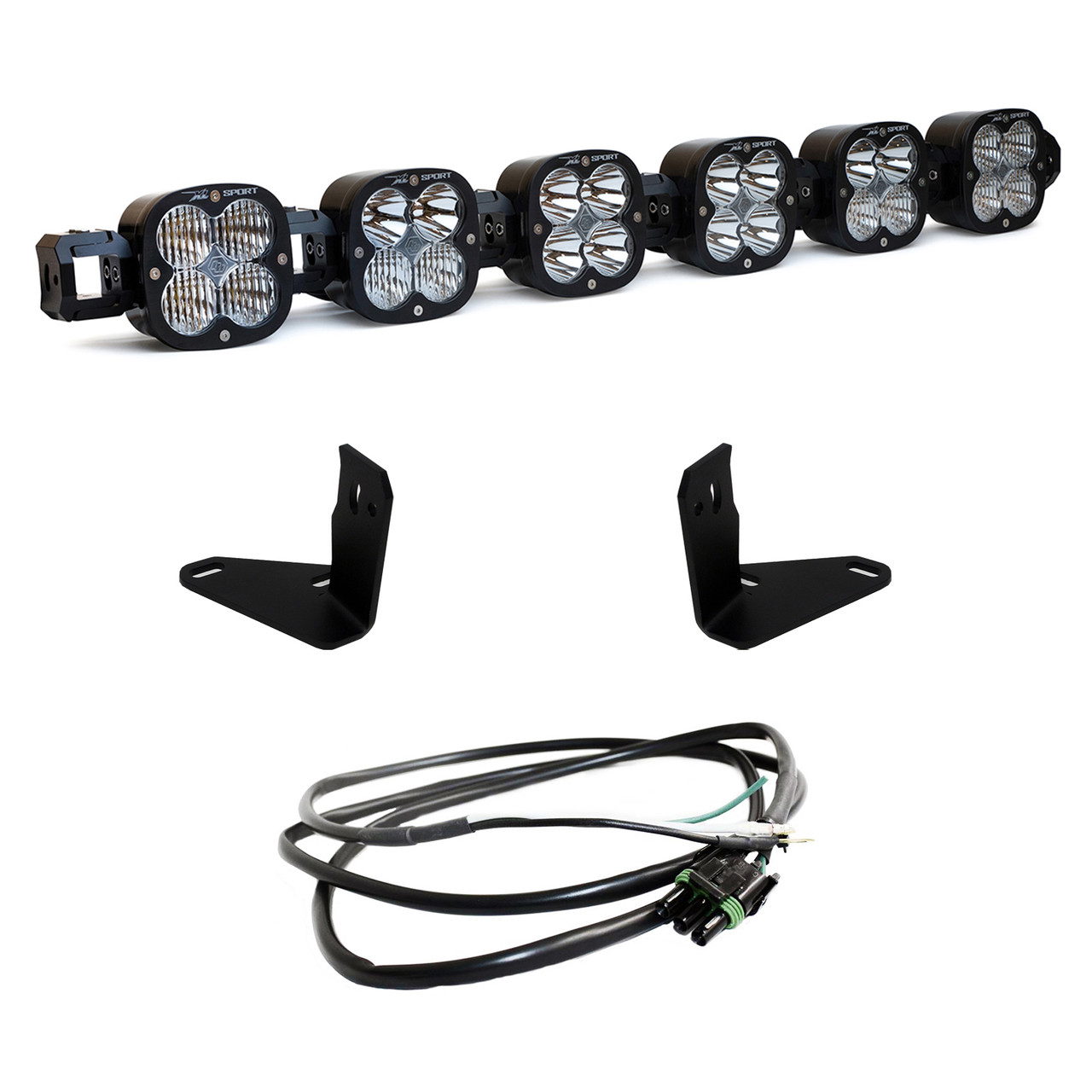 Baja Designs XL Linkable Bumper Kit for Bronco Raptor, Steel Bumper