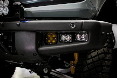 Baja Designs Baja Designs Squadron SAE/Dual S2 Sport Steel Bumper Fog Pocket Light Kit 447761UP