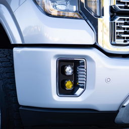 S1 Dual Fog Pocket Kit for GMC Sierra HD, view 2, Baja Designs 447849