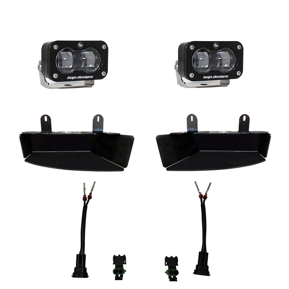 Baja Designs Baja Designs Dodge, Ram S2 SAE Fog Pocket Light Kit 448165