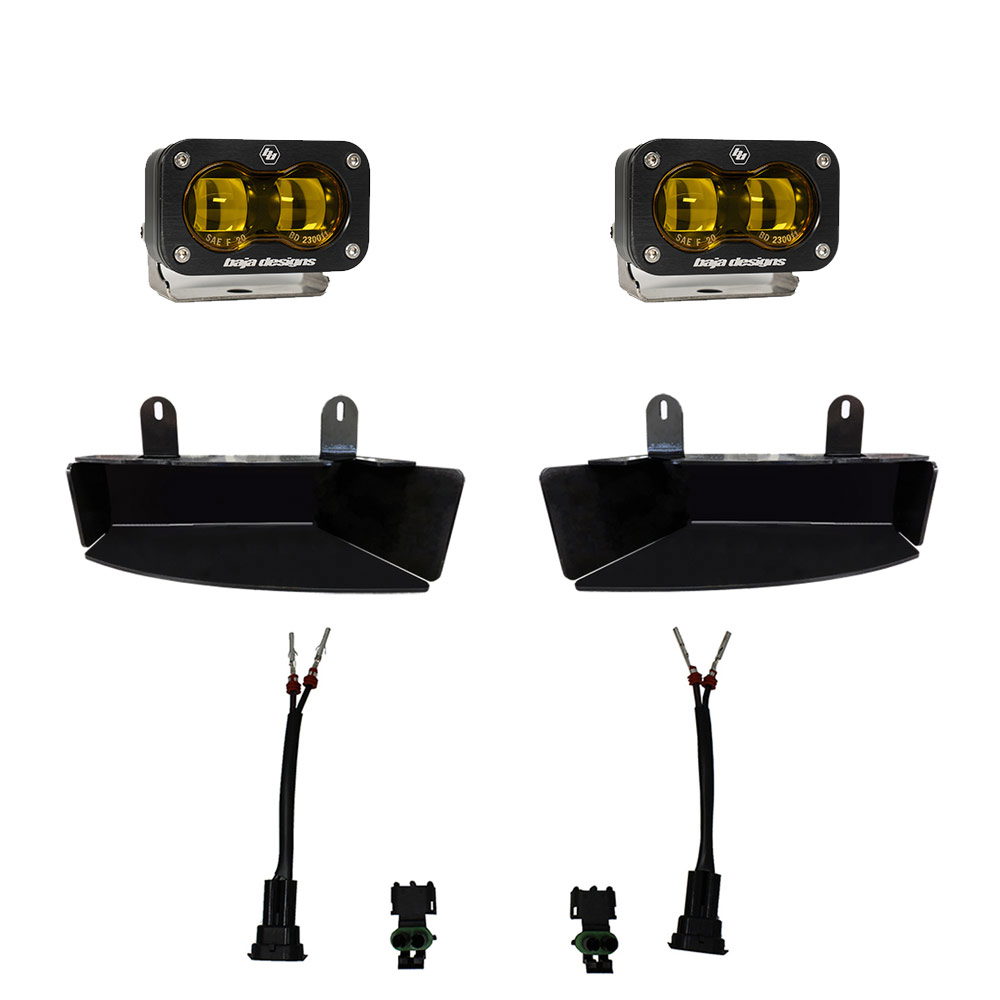 Baja Designs Baja Designs Dodge, Ram S2 SAE Fog Pocket Light Kit 448170