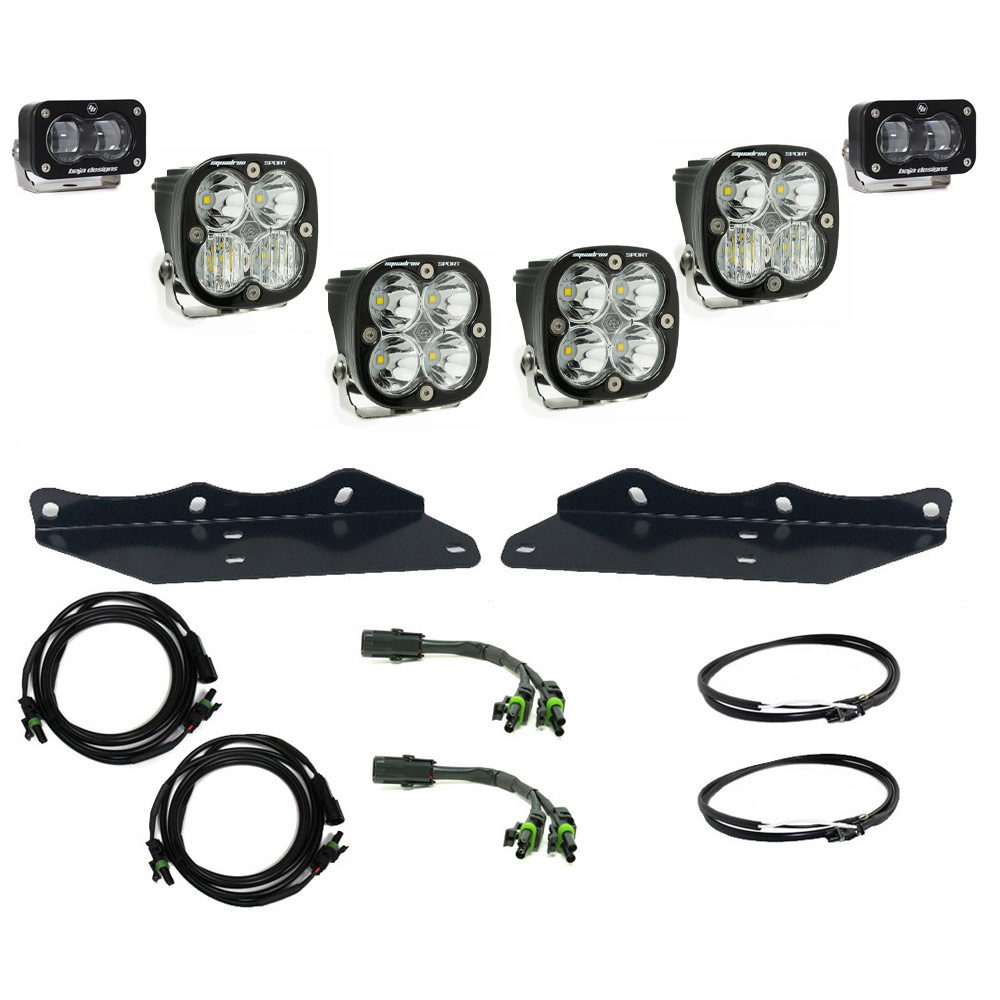 Baja Designs Raptor Squadron/S2 SAE Sportsman Fog Pocket Kit