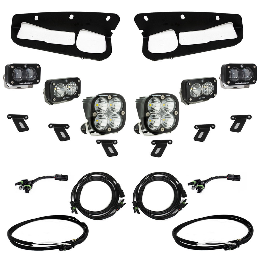 Baja Designs Baja Designs Ford Bronco S2 SAE “Pro” Fog Pocket Light Kit 448175UP