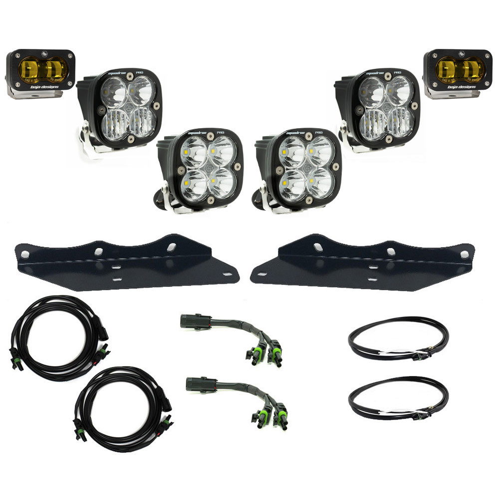 Baja Designs Raptor Squadron/S2 SAE Pro Fog Pocket Kit