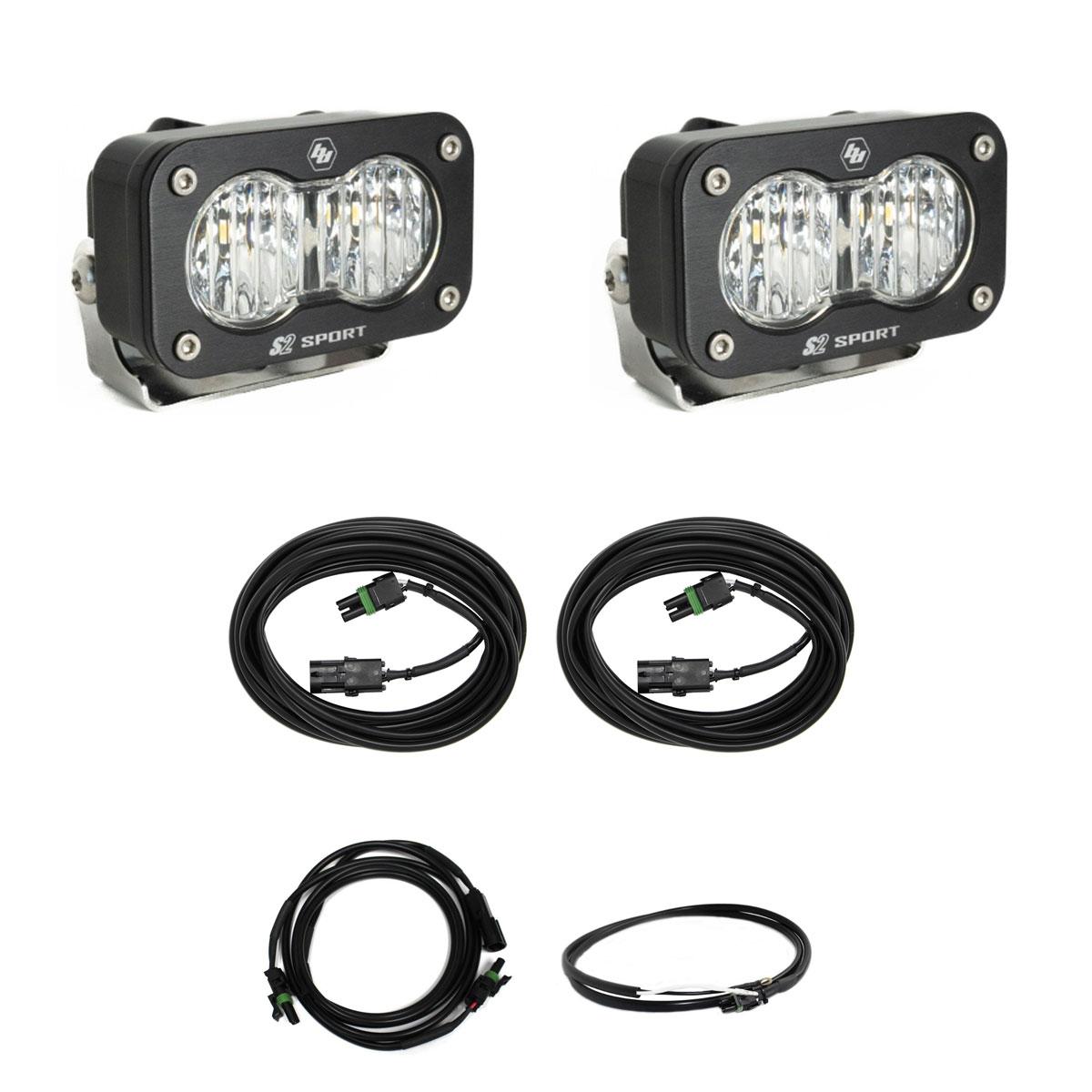 Baja Designs S2 Sport Dual Reverse Kit for Super Duty, Upfitter