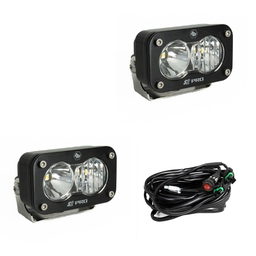 Baja Designs S2 Pro Black LED Auxiliary Light Pod Pair 487803, view 2
