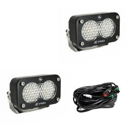 Baja Designs S2 Pro Black LED Auxiliary Light Pod Pair 487806, view 2