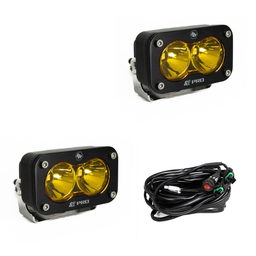 Baja Designs S2 Pro Black LED Auxiliary Light Pod Pair 487811, view 2