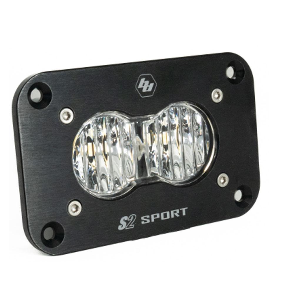 Baja Designs Baja Designs S2 Sport Black Flush Mount LED Auxiliary Light Pod 541005