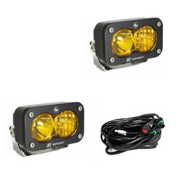 Baja Designs S2 Sport Black LED Auxiliary Light Pod Pair 547813, view 2