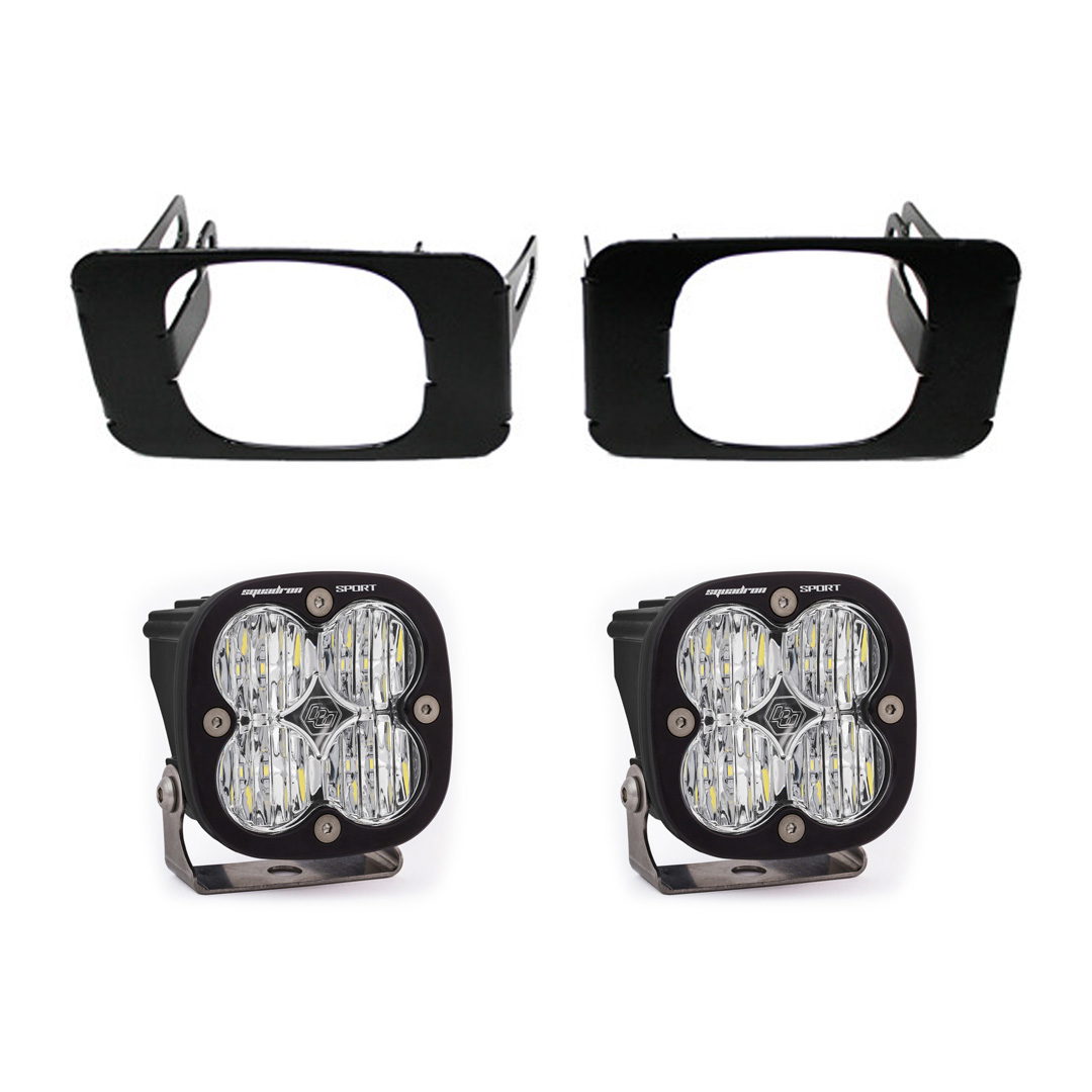 Baja Designs Squadron Sport Fog Pocket Kit for Ford Trucks