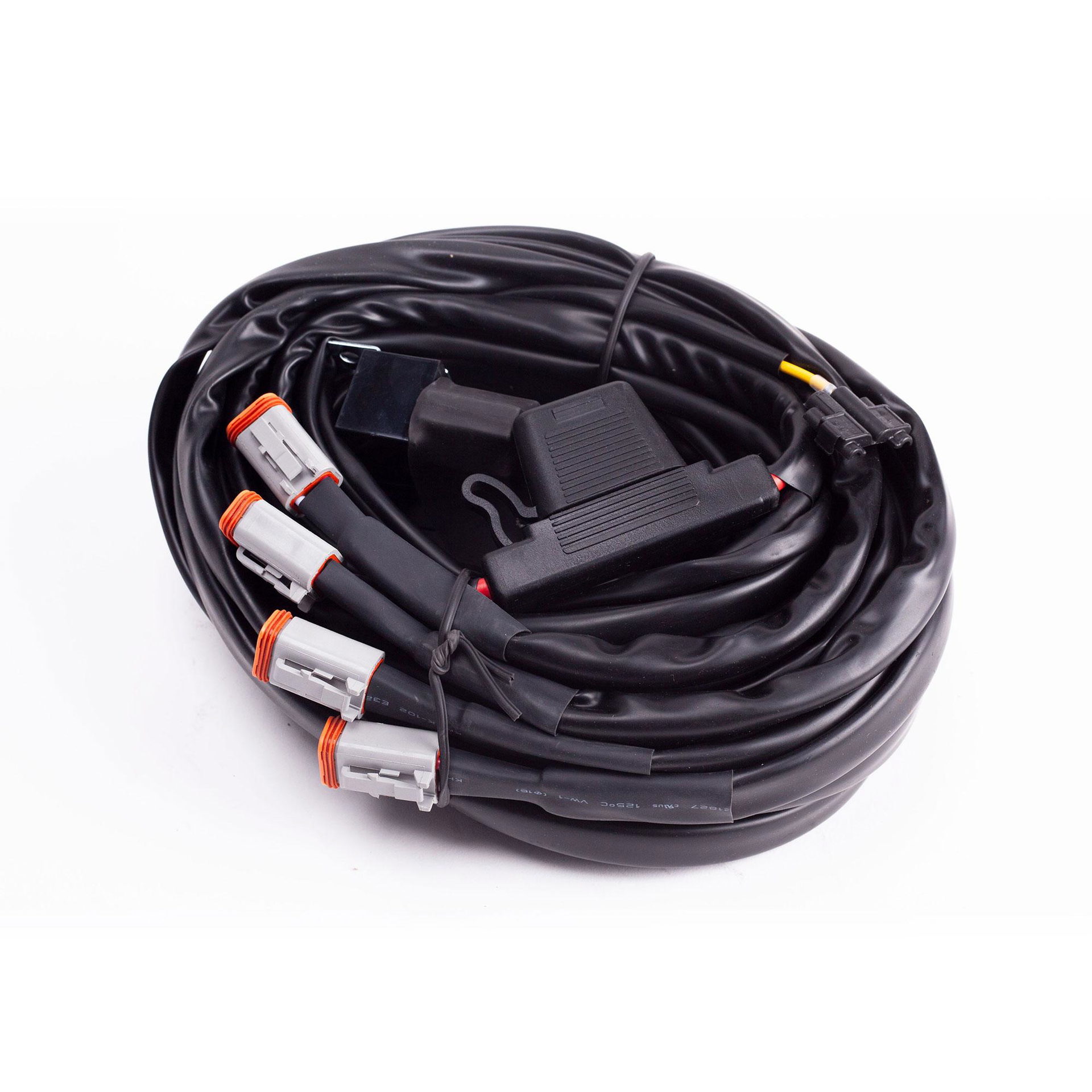 Baja Designs Upfitter Harness for LP9, LP6 and LP4, 4 Light Max