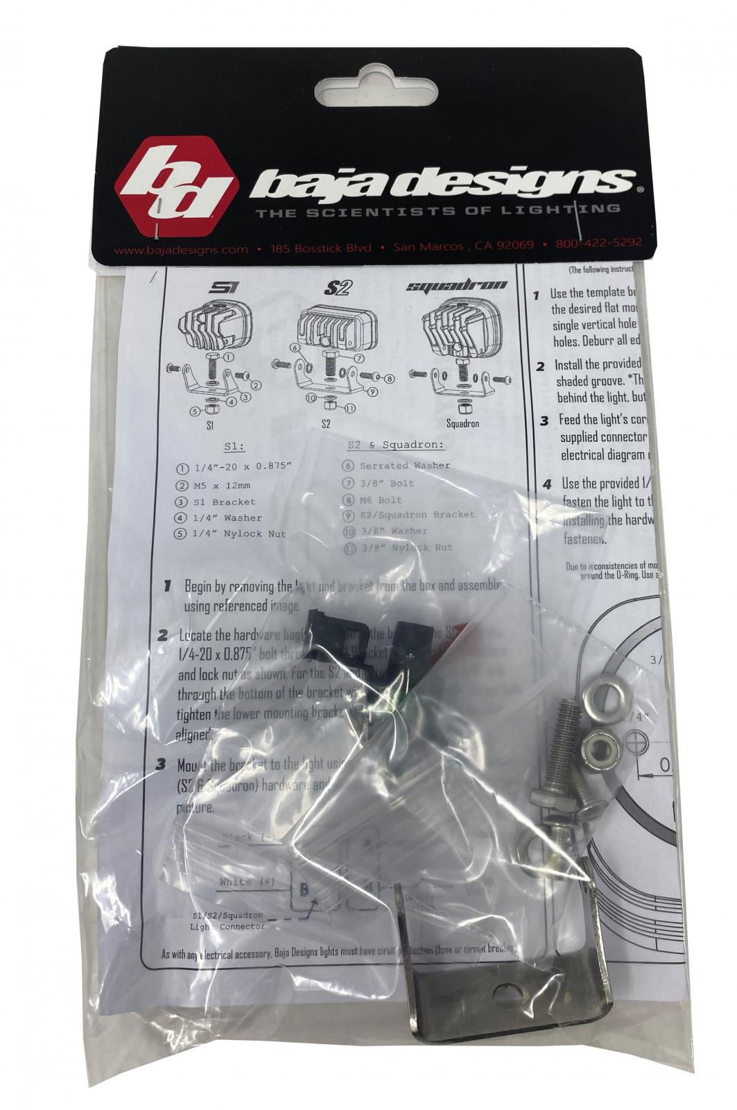 Baja Designs Baja Designs S1 Series Parts Bag 660309