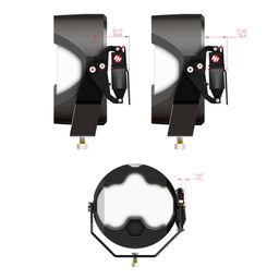 Reflex Light Actuator Kit for LP and XL-M Housings, view 3, Baja Designs 80-0001