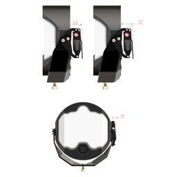 Reflex Light Actuator Kit for LP and XL-M Housings, view 4, Baja Designs 80-0001