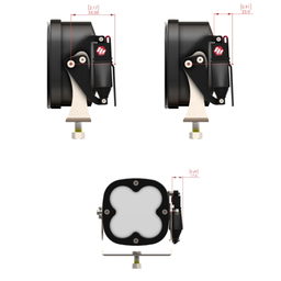 Reflex Light Actuator Kit for LP and XL-M Housings, Baja Designs 80-0001