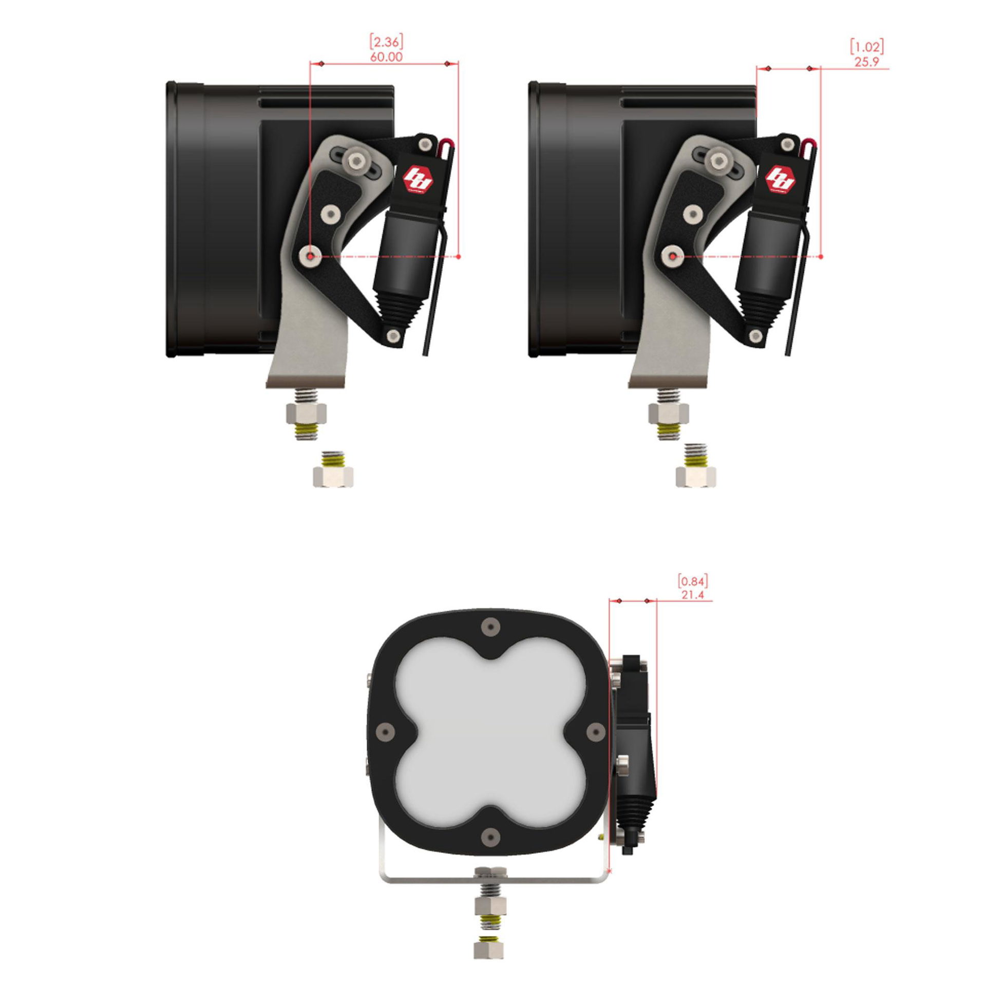Baja Designs Reflex Light Actuator Kit – XL Standard Housing 80-0007