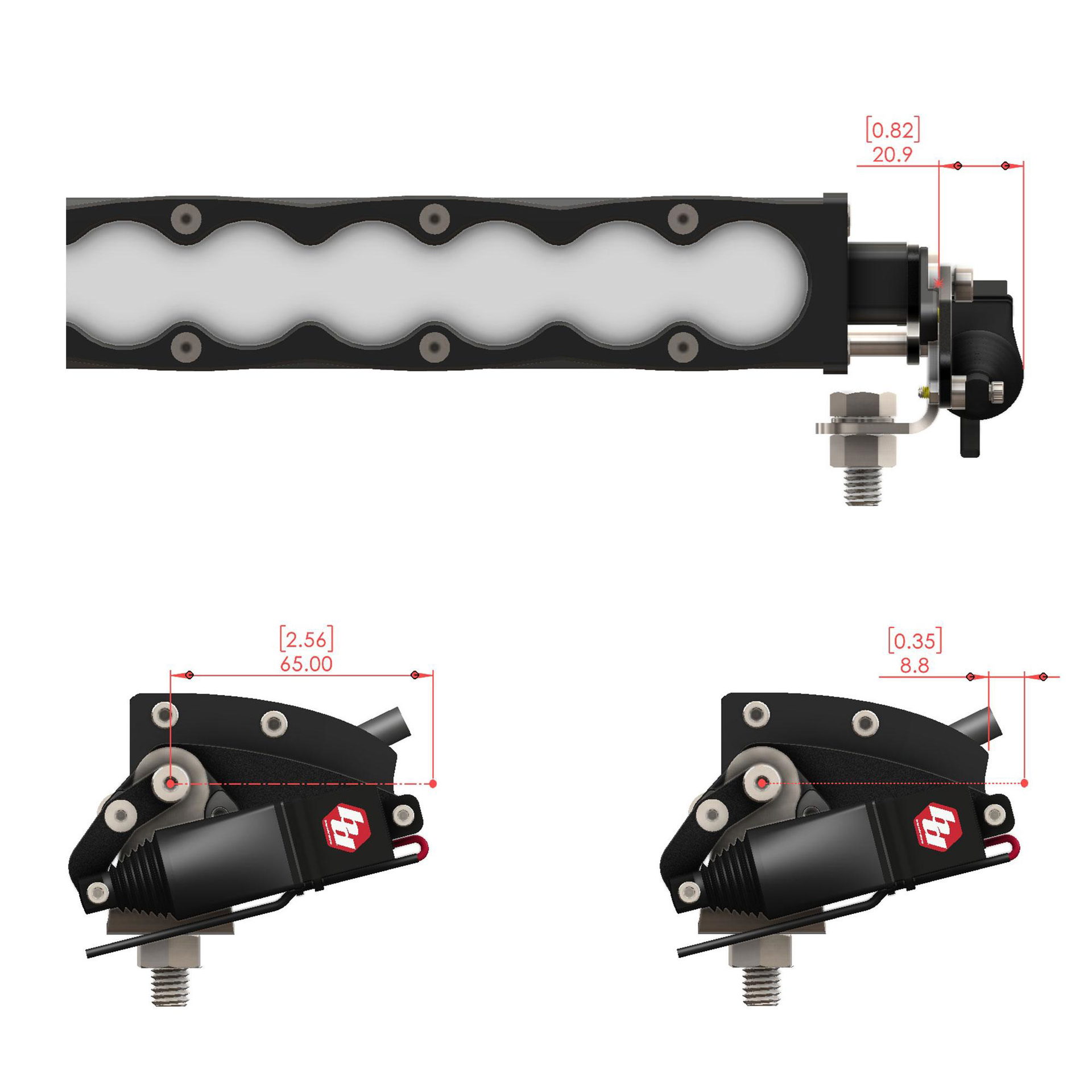 Baja Designs Reflex Light Actuator Kit – S8 Light Bar 80-0013