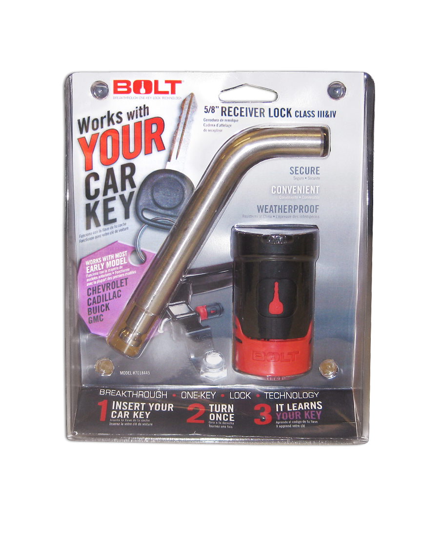 BOLT 5/8 in. Receiver Lock for GM Early Model Keys