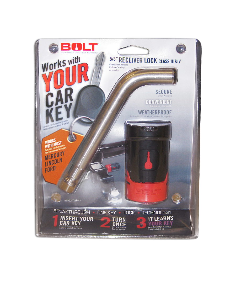 BOLT 5/8 in. Receiver Lock for Ford Key Family