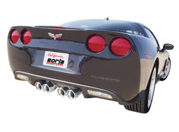 S-Type Axle-Back Exhaust for Chevrolet Corvette (2006-2008), Borla 11744