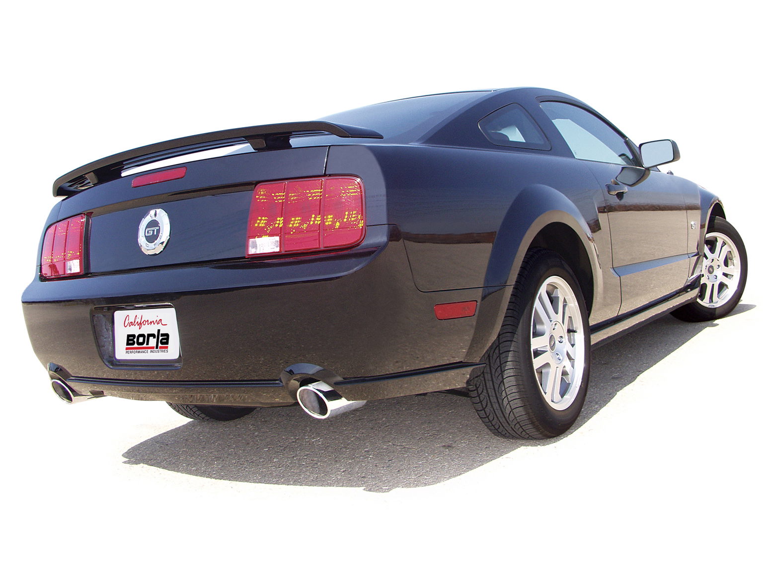 S-Type Axle-Back Exhaust for Ford Mustang GT (2005-2009), Borla 11750