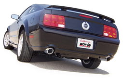 Touring Axle-Back Exhaust for Ford Mustang GT (2005-2009), view 3, Borla 11752
