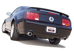 Touring Axle-Back Exhaust for Ford Mustang GT (2005-2009), view 4, Borla 11752