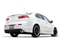 S-Type Axle-Back Exhaust for Mitsubishi Lancer (2008-2011), view 3, Borla 11782