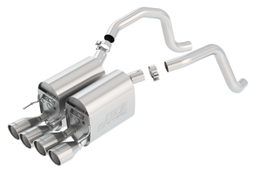 S-Type II Axle-Back Exhaust for Corvette (2005-2008), view 2, Borla 11815