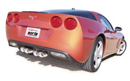 S-Type II Axle-Back Exhaust for Corvette (2005-2008), view 3, Borla 11815