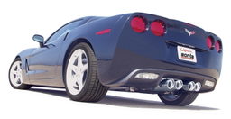 ATAK Axle-Back Exhaust for Chevrolet Corvette (2006-2008), view 3, Borla 11816