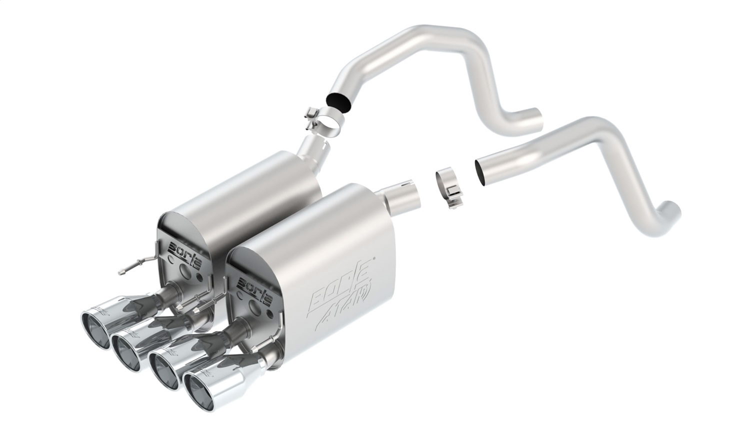Borla ATAK Axle-Back Exhaust for Chevrolet Corvette