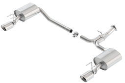 S-Type Axle-Back Exhaust for Honda Accord with Dual Exhaust, view 3, Borla 11853