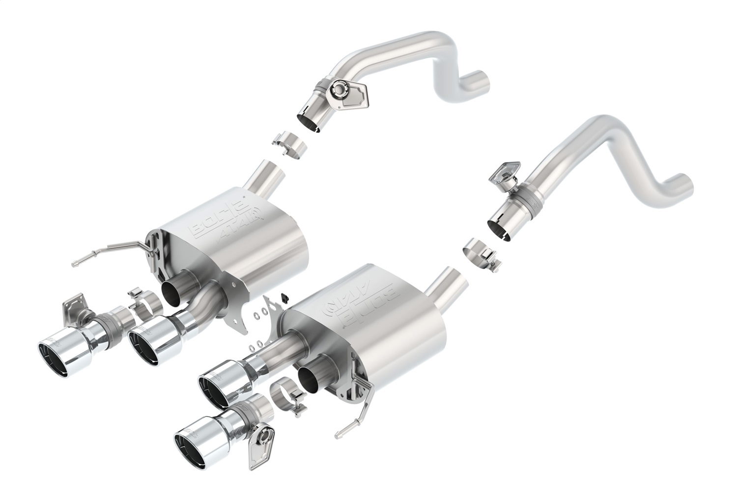 Borla ATAK Axle-Back Exhaust for Chevrolet Corvette