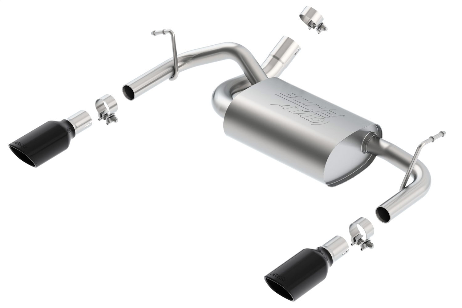 Borla exhaust system for Jeep Wrangler JK (2018)