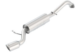 S-Type Axle-Back Exhaust for Toyota Corolla S, SE & XSE, view 2, Borla 11897
