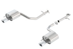 S-Type Axle-Back Exhaust for Lexus IS250 & IS350, view 3 — Borla 11898